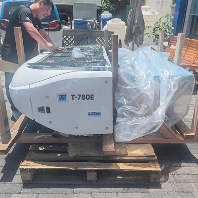 T-780E 780e T780E থার্মো কিং রেফ্রিজারেশন ইউনিট, ডিজেল ইঞ্জিন এবং বৈদ্যুতিক স্ট্যান্ডবাই সহ বৈদ্যুতিক পাখা, যা চীনে তৈরি
