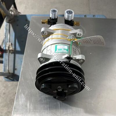 TK15 TK16 TK21 TK31 THERMO KING আসল কম্প্রেসার, ভিতরে তেল নেই, এয়ার এক্সপ্রেসের মাধ্যমে পরিবহন রেফ্রিজারেশন ইউনিটের জন্য উপলব্ধ