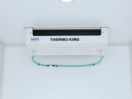 কিংলিং ইসুজু KV100 100P রেফ্রিজারেটেড ট্রাক খাদ্য জন্য মাংস মাছ পরিবহন NKR ফ্রিজার 5 টন থার্মো কিং RV380 রেফ্রিজারেশন