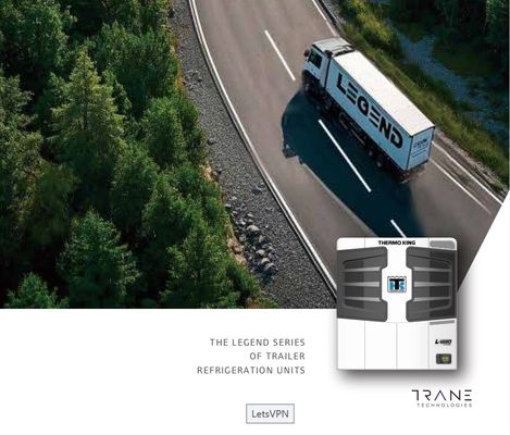 থার্মো কিং নতুন ট্রেলার রেফ্রিজারেশন ইউনিট মডেল লেজেন্ড L-1880 30/50 বছর 2025 এশিয়া প্যাসিফিক বাজার
