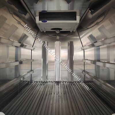 Citimax 350 ক্যারিয়ার ট্রান্সকোল্ড ছোট রেফ্রিজারেশন ইউনিট 12/24V চালিত গাড়ির ছোট ভ্যান বা ট্রাক জন্য উপলব্ধ 2.5 থেকে 3.5 মিটার দৈর্ঘ্যের রেফ্রিজারেটর বক্স