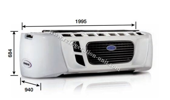 ক্যারিয়ার ট্রানসিকোল্ড মরুদ্যান 350 রেফ্রিজারেশন ইউনিট 40-50 ডিগ্রী পরিবেষ্টিত তাপমাত্রায় 8-9 মিটার রেফ্রিজারেটেড বক্স ট্রাকের জন্য উপলব্ধ ভাল দাম