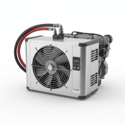 থার্মো কিং RV580E ট্রাক রেফ্রিজারেশন ইউনিট 24V ডিসি, গরম গ্যাস ডিফ্রস্ট, এবং হালকা ওজন স্ট্যান্ডবাই সিস্টেমের সাথে C450 প্রতিস্থাপন করুন