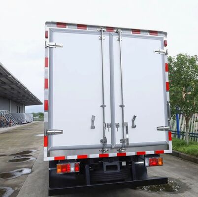 ISUZU QINGLING 600P 6 চাকার 3 টন রেফ্রিজারেটেড ভ্যান THERMO KING রেফ্রিজারেশন ইউনিট RV380 মডেল সহ
